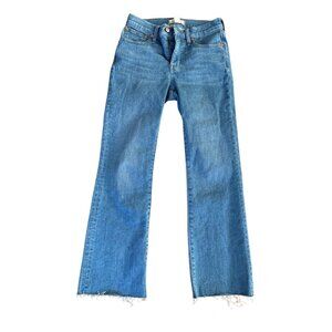 Madewell Mid-Rise Kick Out Cropped Jeans NWOT size 25